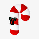 Cushion As Candy Cane W Green Bow