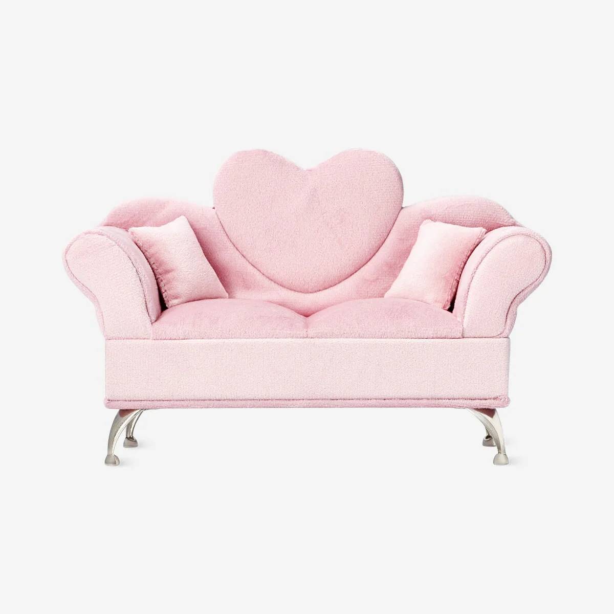 Jewelry Box Velvet Heart Sofa W. Heart C