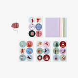 Bags In Paper 24 Pcs With 24 Stickers 15