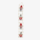 Ladder W 4 Elfs Red N Grey Hanging