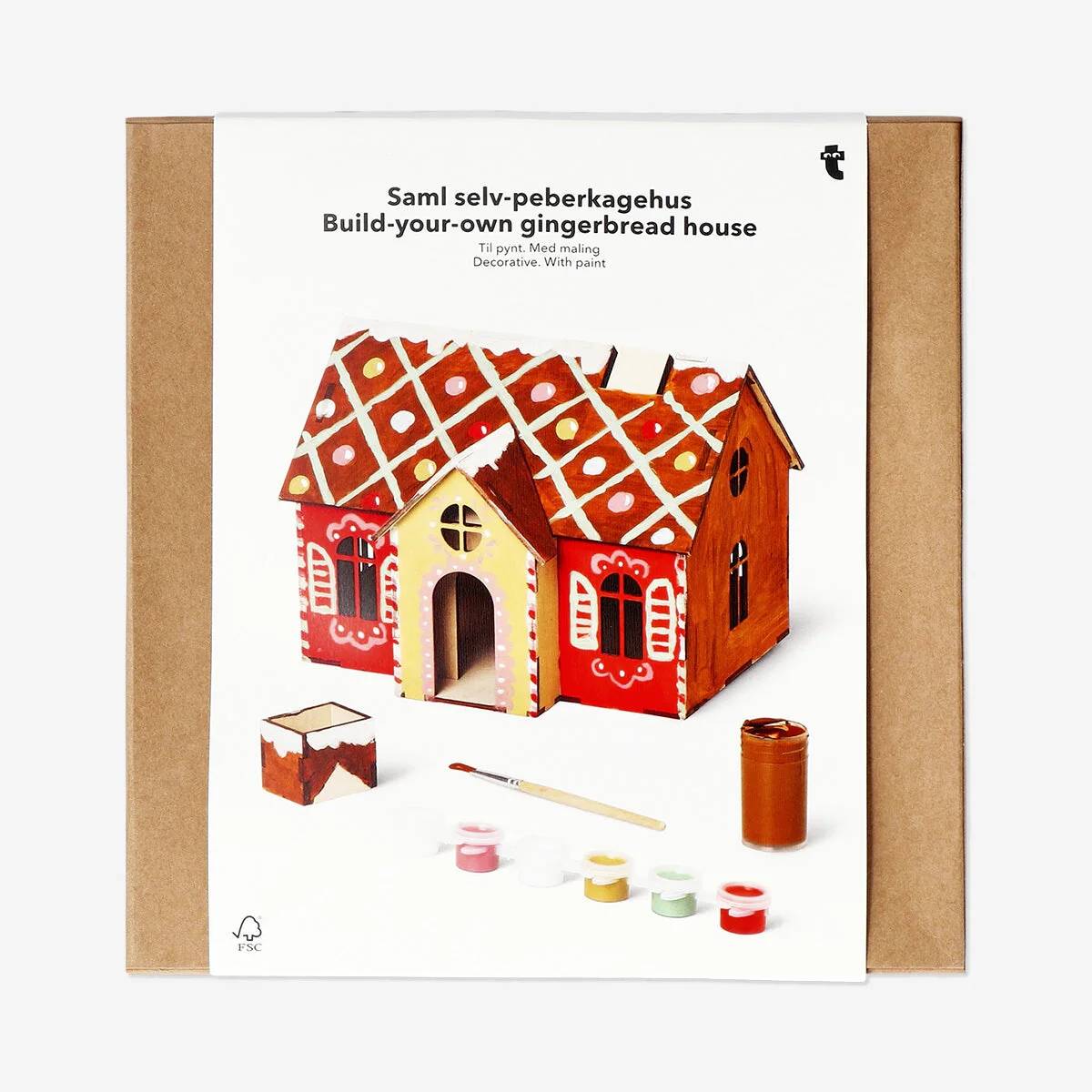 Diy Gingerbread House Wood Short