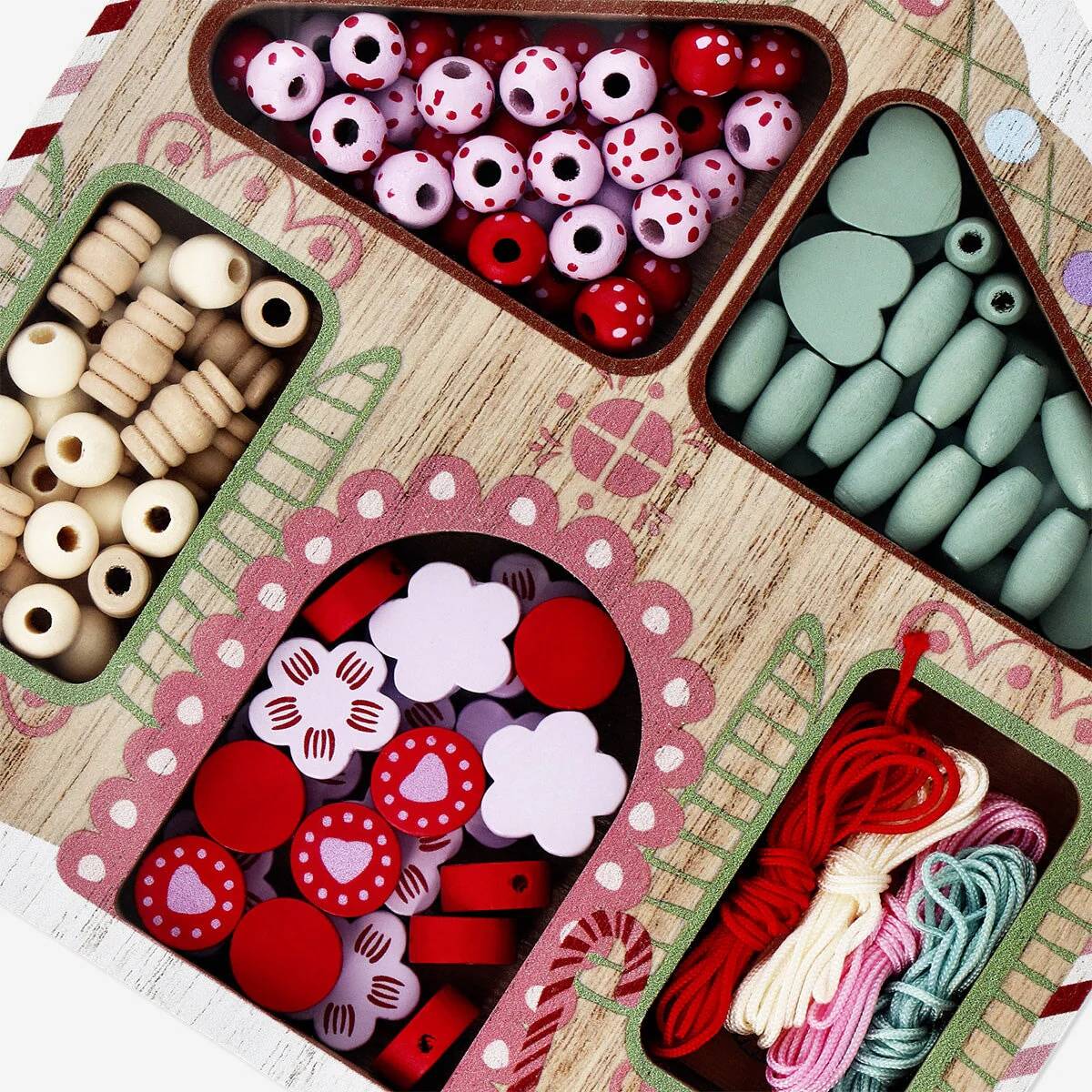 Beads Set Christmas House