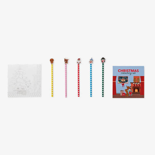Coloring Book With Pencil