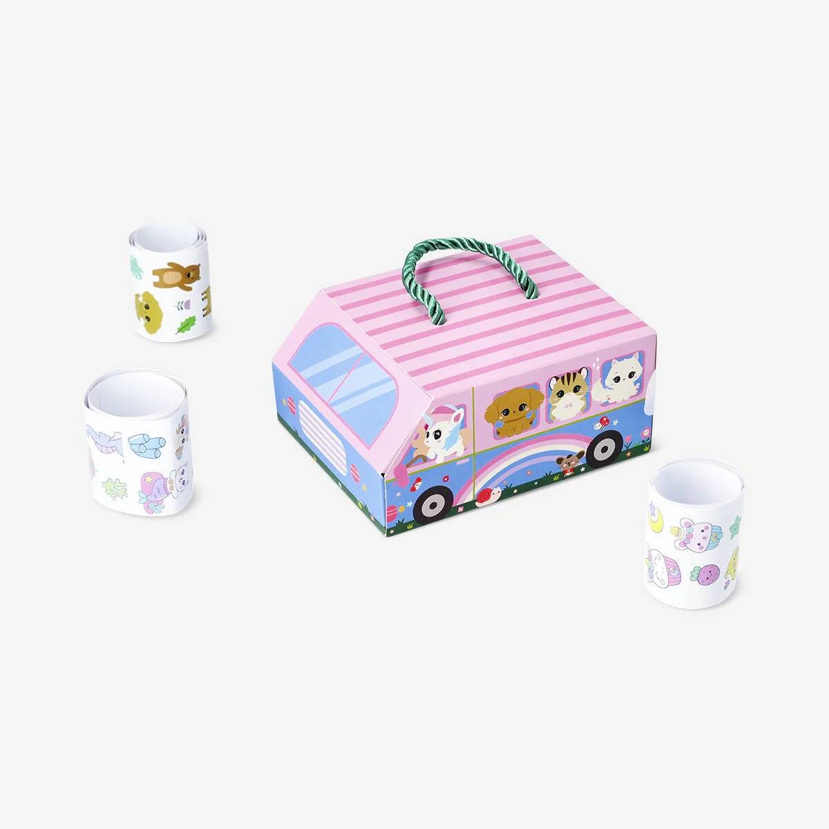 Sticker Rolls With Animals