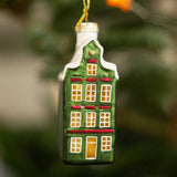Bauble Glass As House Green (In)