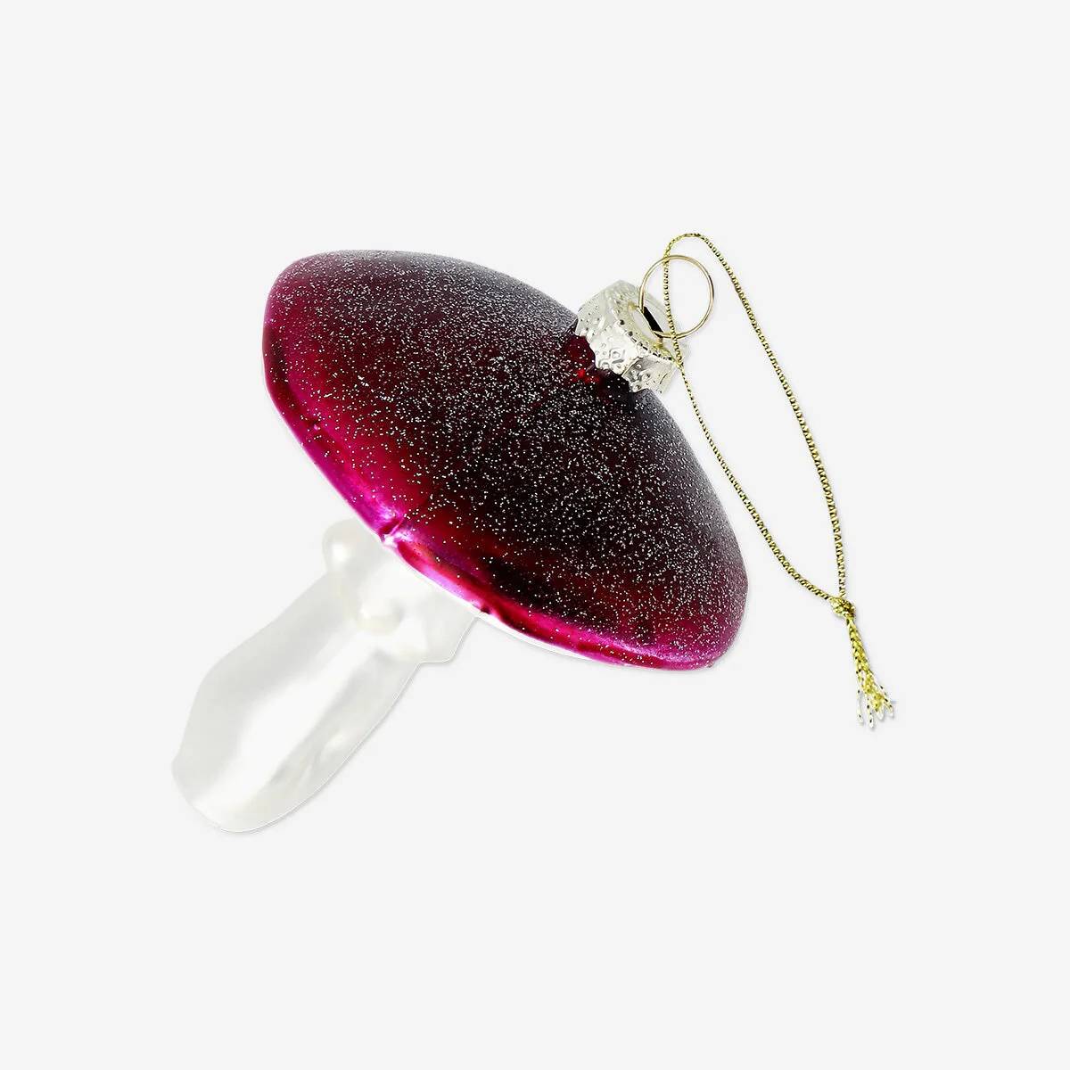 Bauble Glass As Mushroom 2 (In)