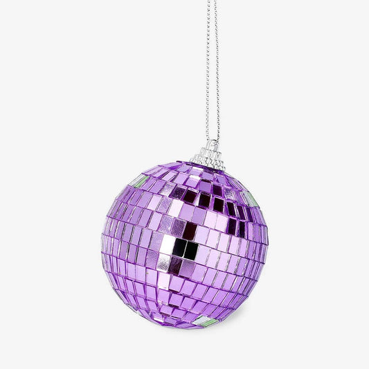 Bauble Disco Ball Mutli Color Glass2(In)