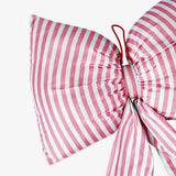 Bow W Filling Pink N Mint Green Stripe