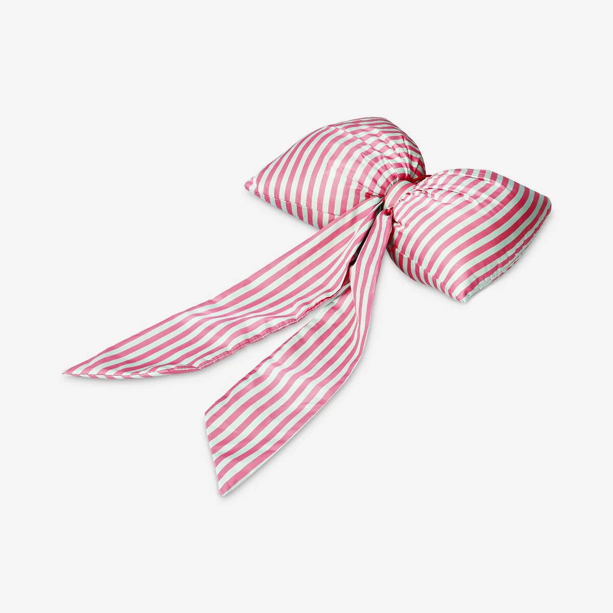 Bow W Filling Pink N Mint Green Stripe