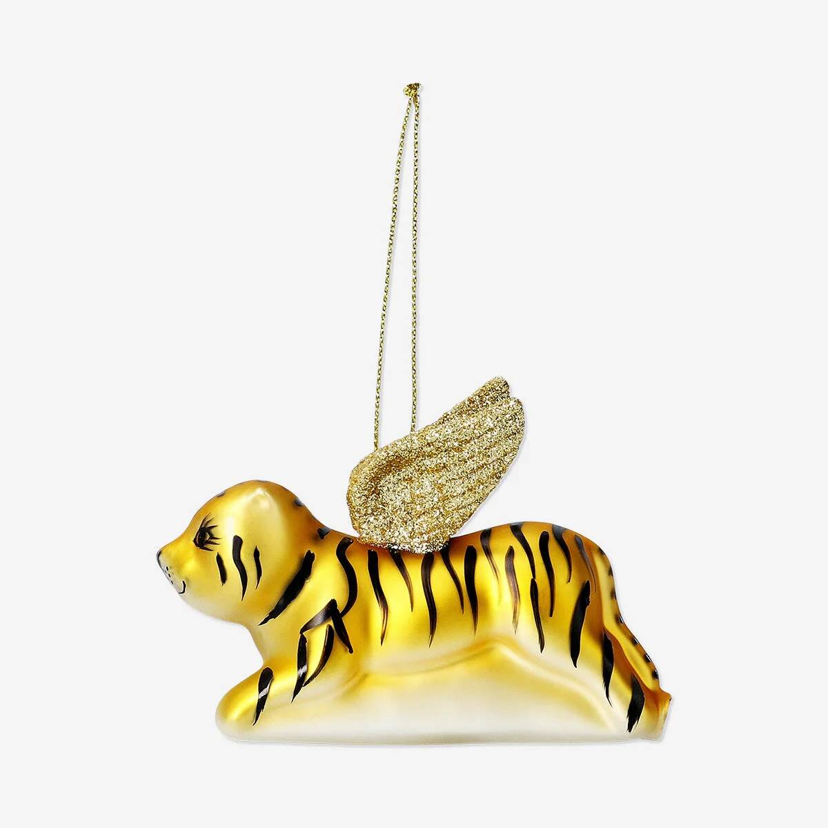 Bauble Glass As Flying Tiger (In)