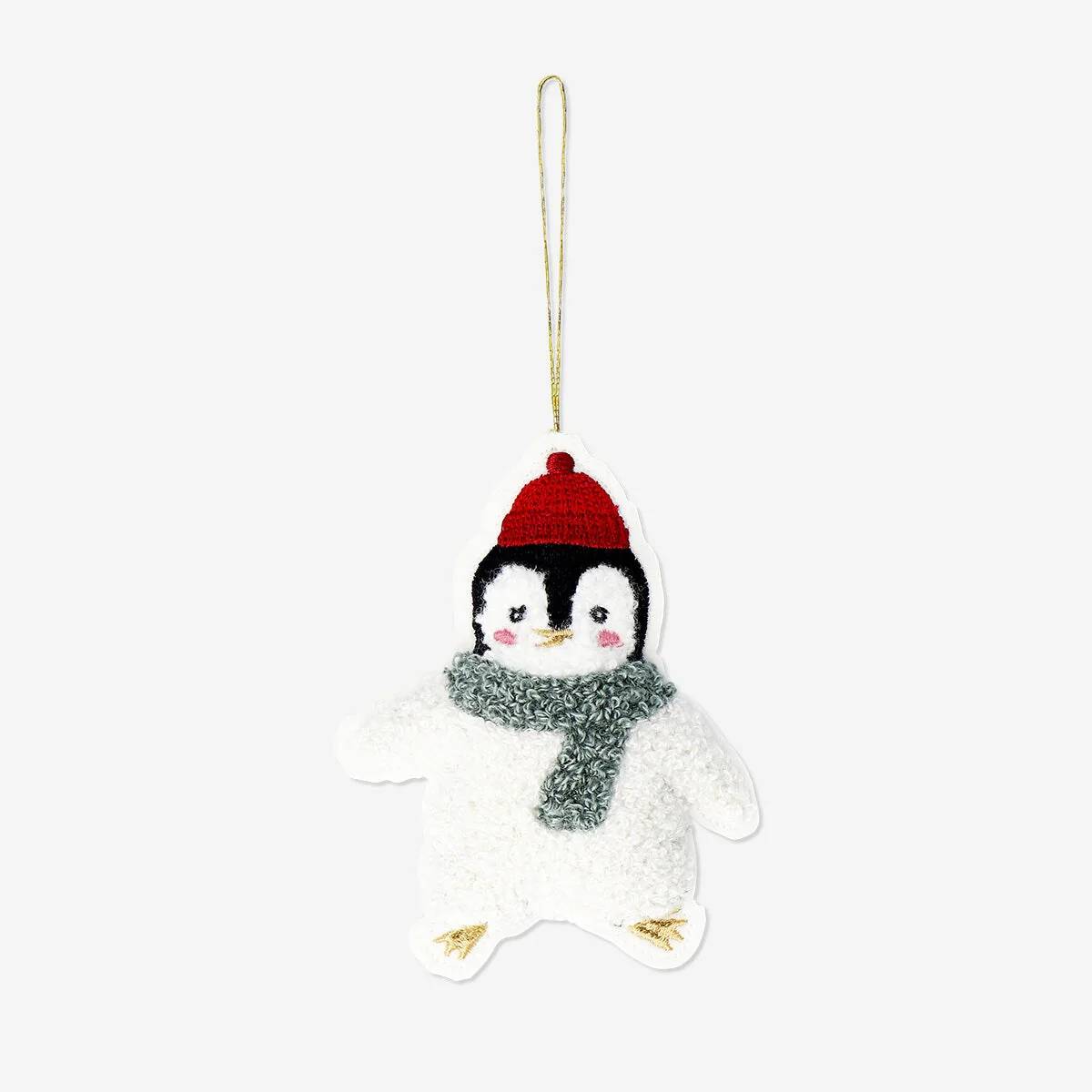 Ornament Penguine Textile (In)