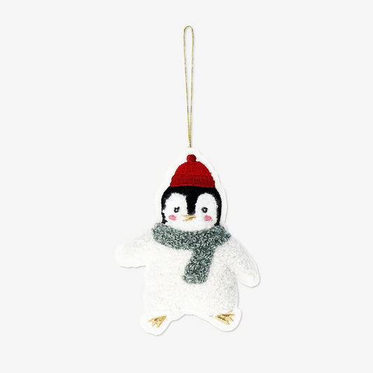 Ornament Penguine Textile (In)