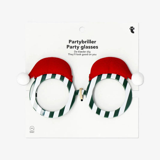 Glasses Party Candy Stripes