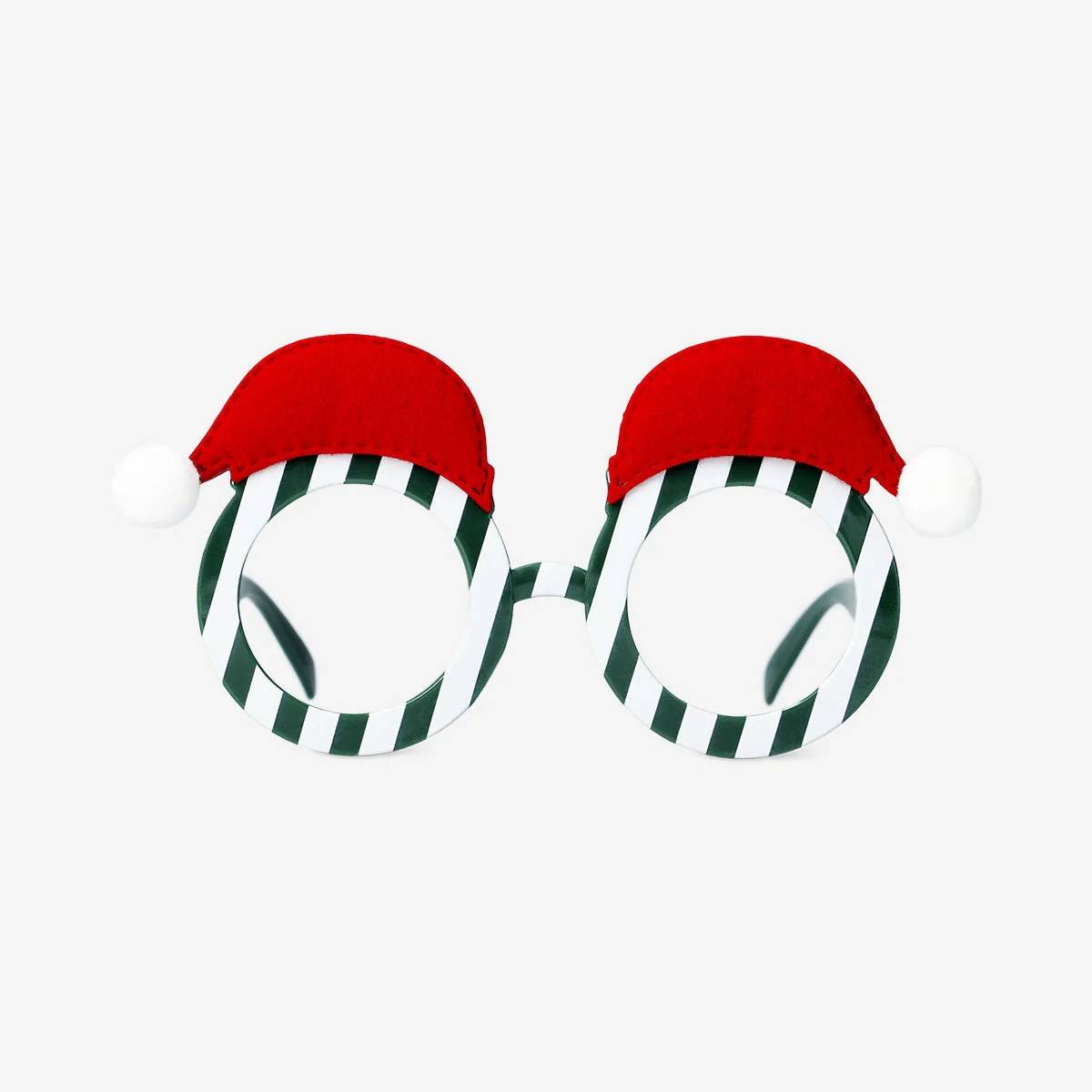 Glasses Party Candy Stripes