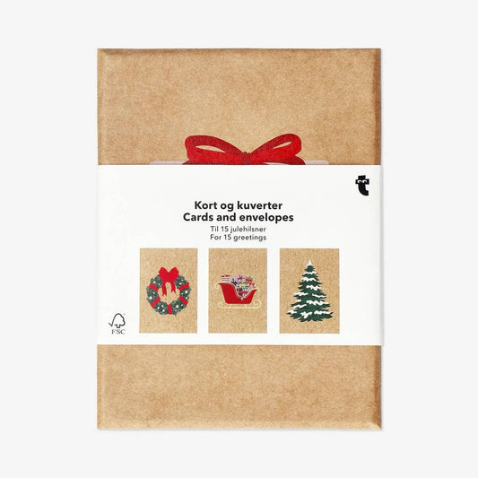 Card In A Craft Box Mixed Design 15 Pcs