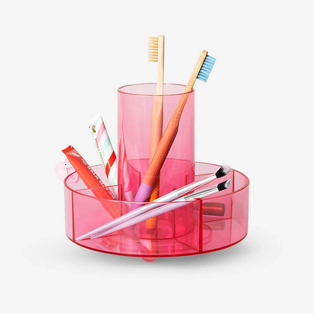 Organizer Wheel Cosmetics Plexi 5 Rooms