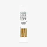 Chopsticks Bamboo With Print 4 Pairs Set