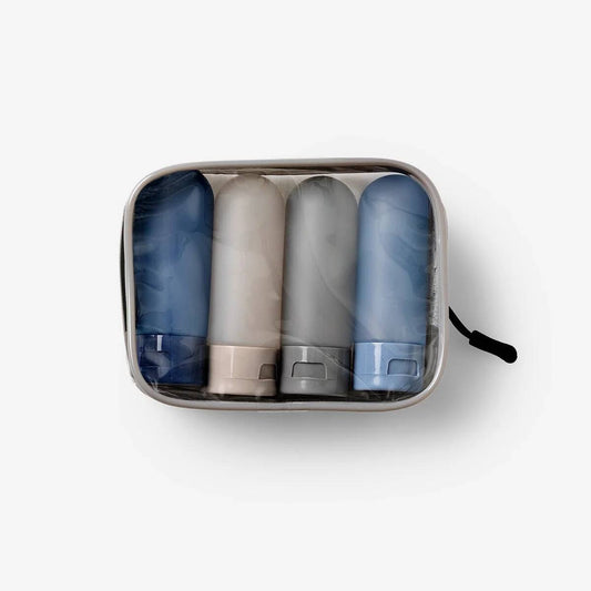 Travel Bottles 60Ml In Eva Zipper Bag