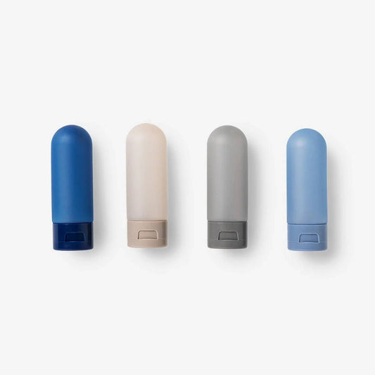 Travel Bottles 60Ml In Eva Zipper Bag