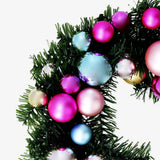 Wreath Dia 30 Cm With Baubles