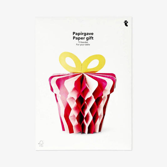 Deco Paper Fold Out Present 20Cm 1Pcs