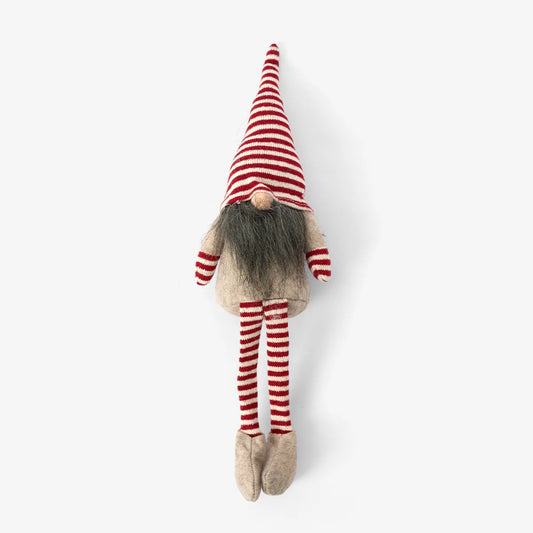 Elf Boy W Long Legs Red And White Stripe