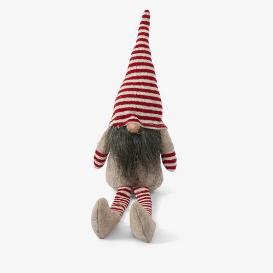 Elf Boy W Long Legs Red And White Stripe