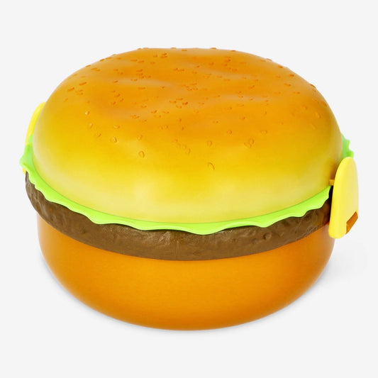 Lunch Box For Burger In Burger Shape