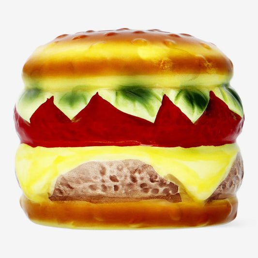 Money Bank Ceramic Burger