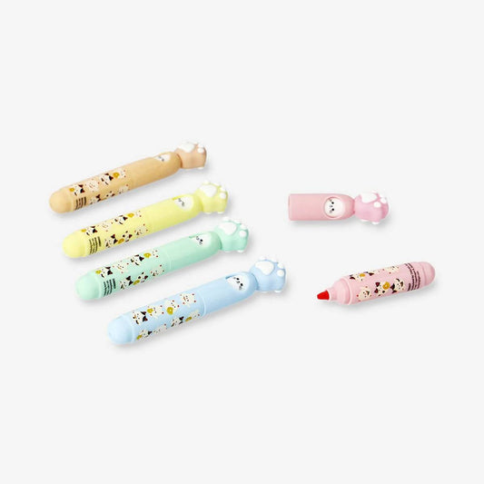 Markers W Paws 5 Pcs (In)