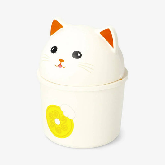 Bin Desk Lucky Cat