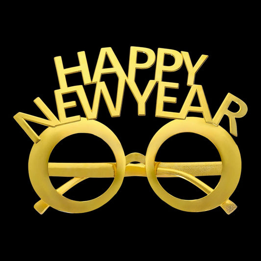 Glasses Party Happy New Year Adult