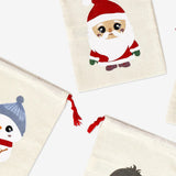 Gift Bag Cotton Drawstring Cute Characte