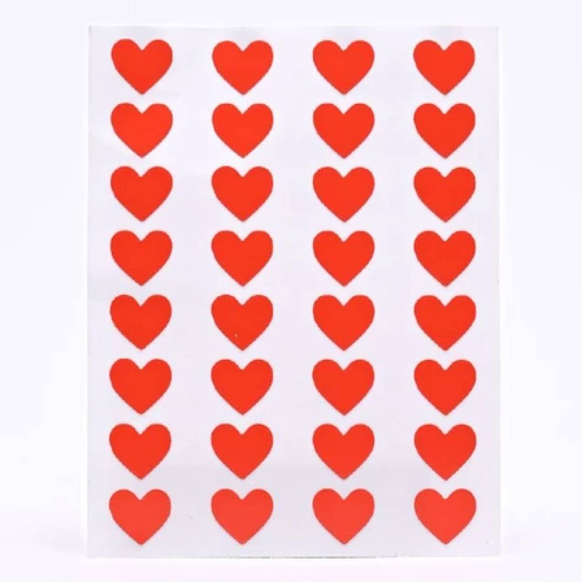 Stickers Hearts 64 Pcs