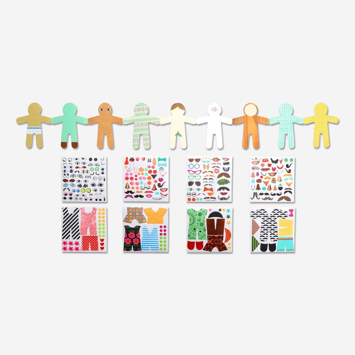 Paper Doll & Stickers