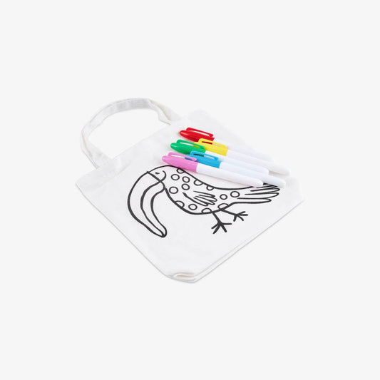 Diy Tote Bag W/Markers