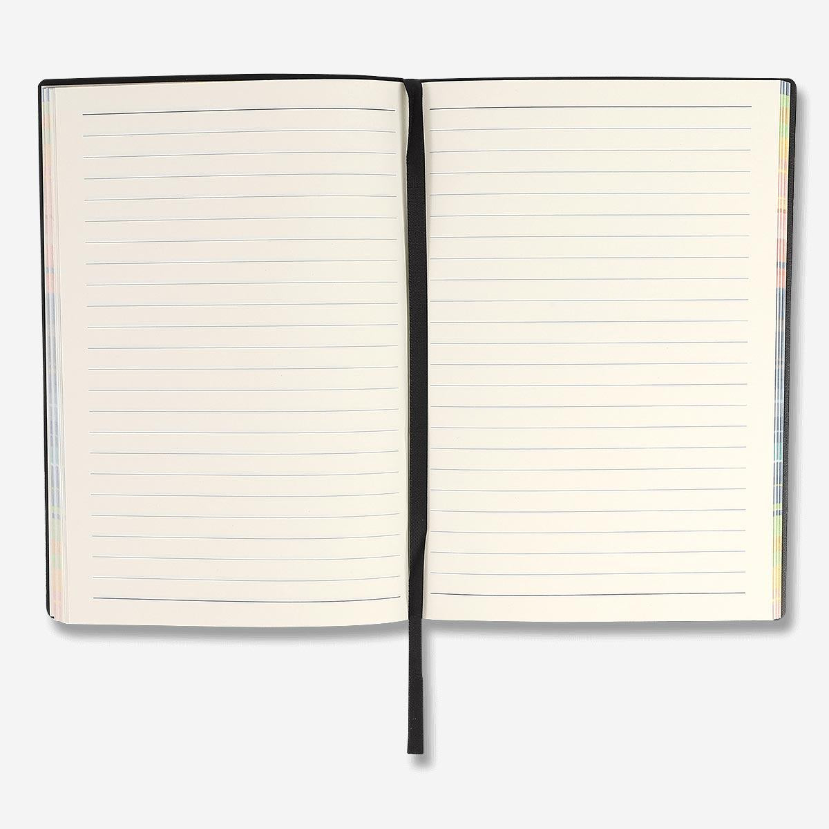 Notebook A5 Rainbow Edge