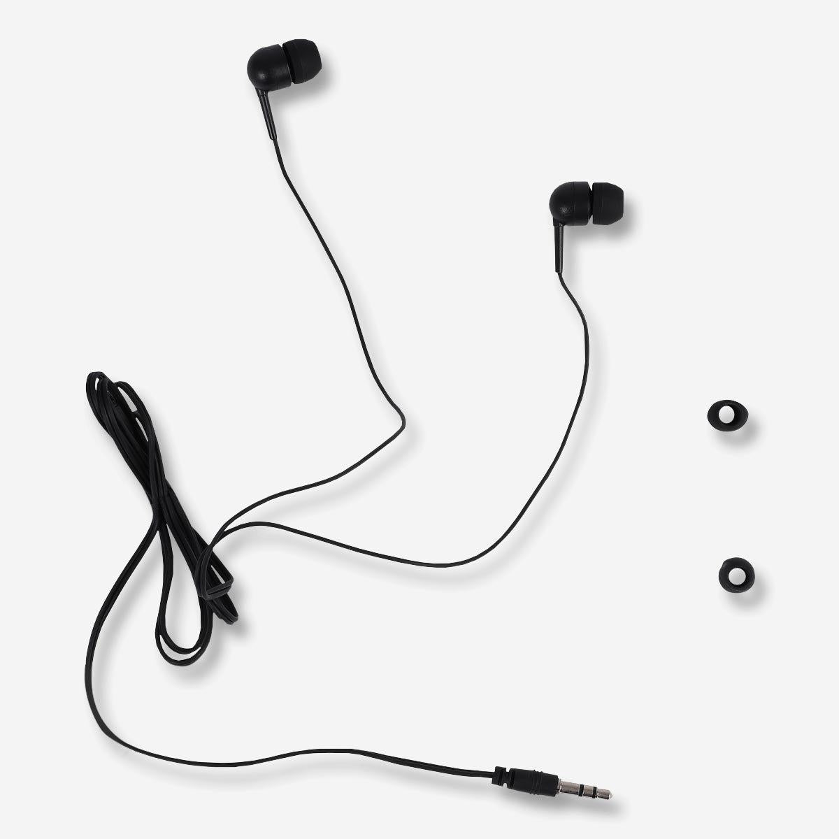 Earphones Silicone Black