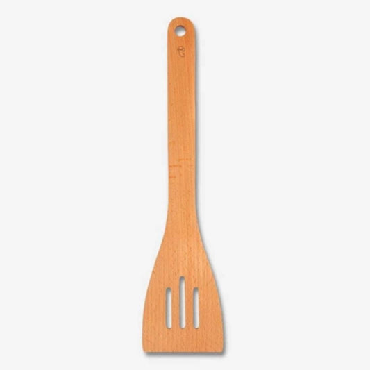 Spatula Slotted Wood