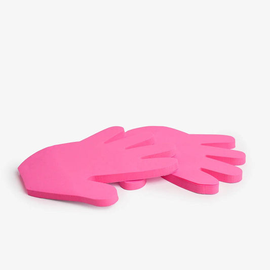 Sticky Notes Shape As A Hand