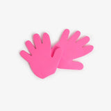 Sticky Notes Shape As A Hand