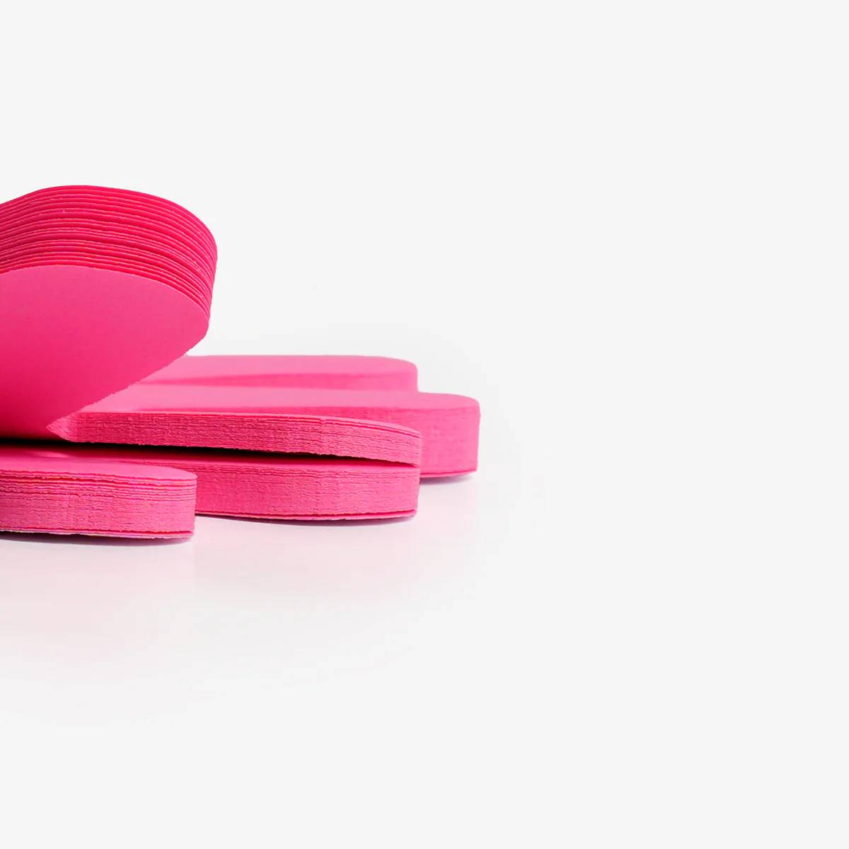 Sticky Notes Shape As A Hand