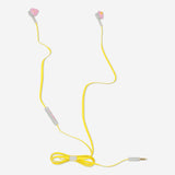 Earphones Grey/Yellow