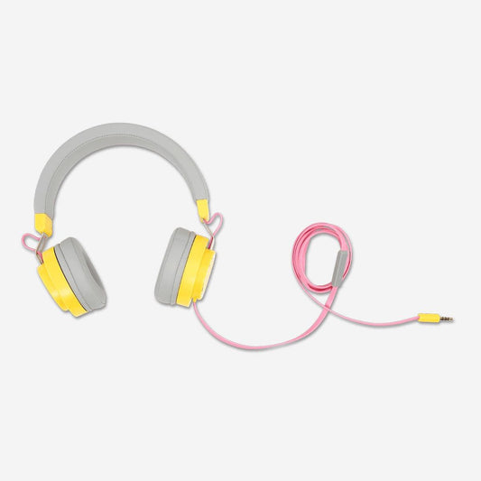 Headphones A Grey/Yellow