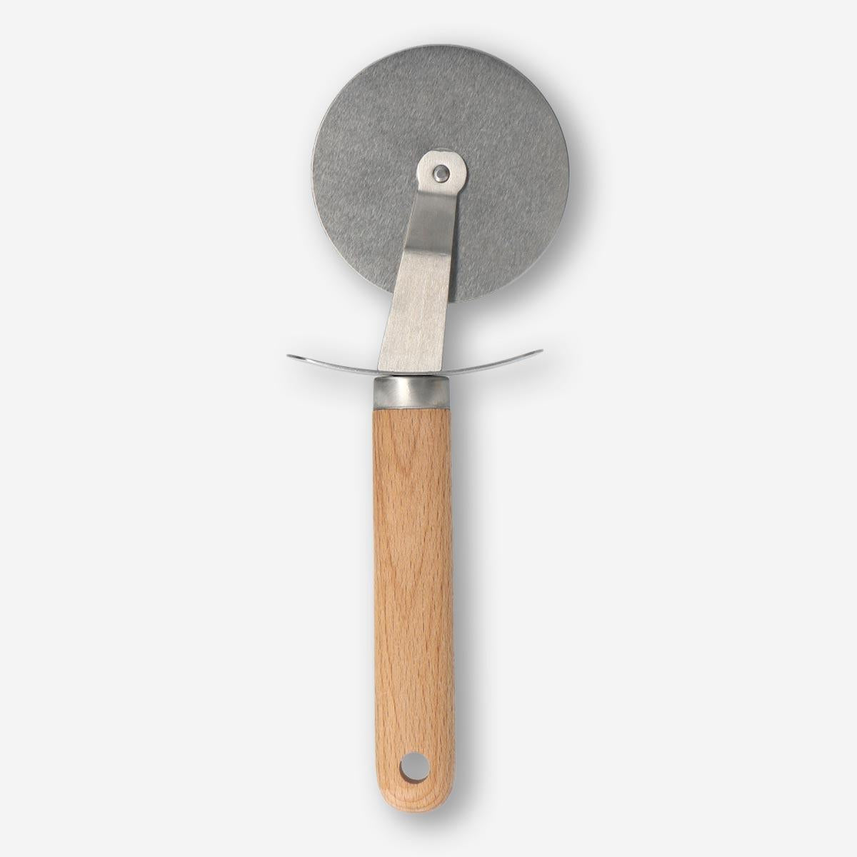 Cutter Pizza Ss And Beech Wood Handle