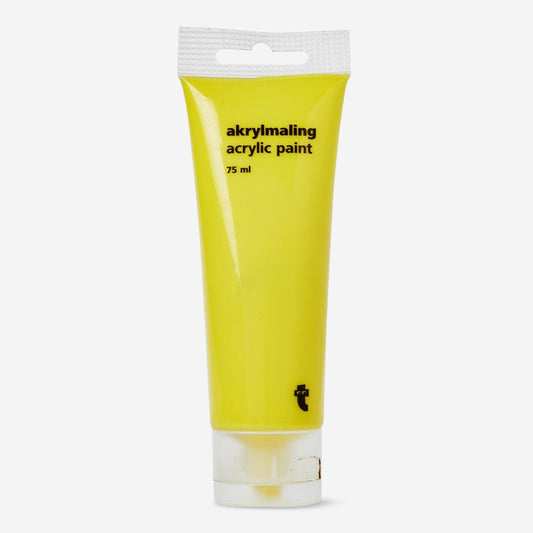 Paint Acrylic 75 Ml Yellow