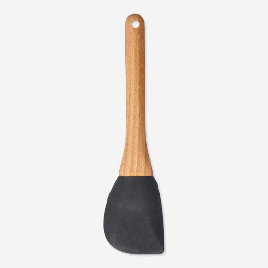 Spatula 21Cm Silicone And Wood Small