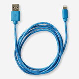 Charging Cable 1.2M Light Fab Blue/Grey