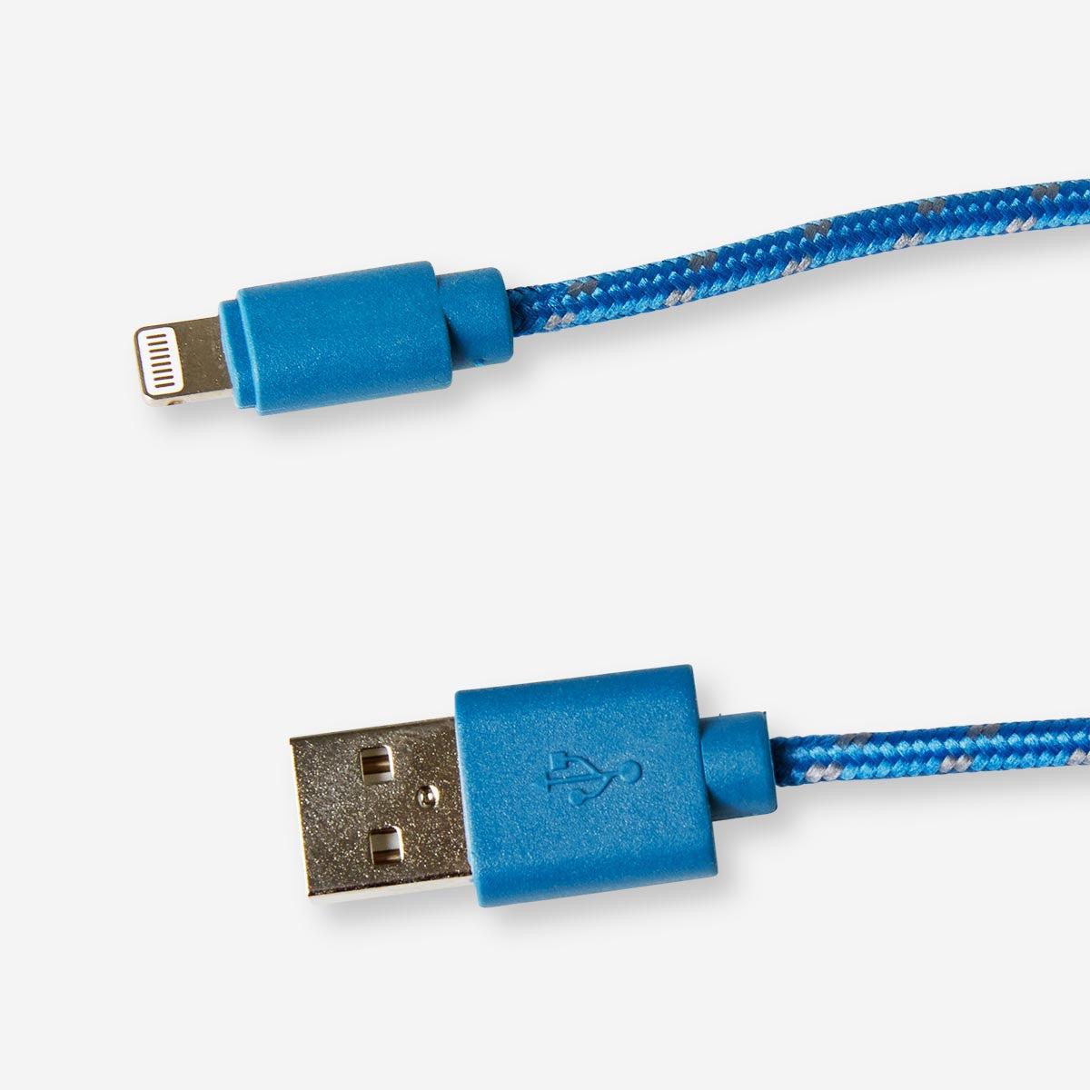 Charging Cable 1.2M Light Fab Blue/Grey