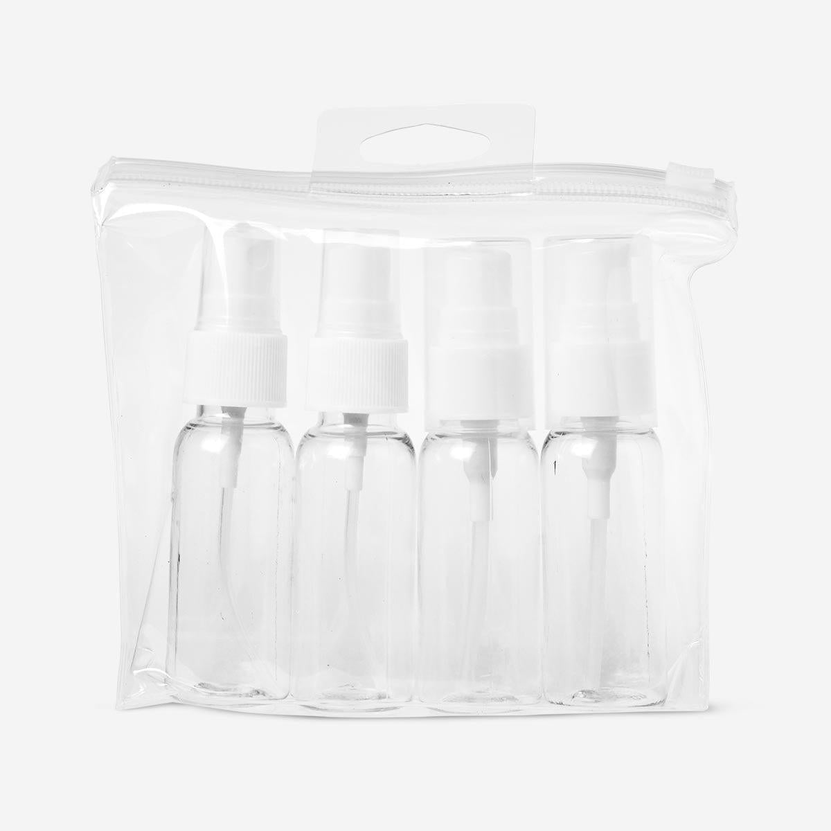 Travel Bottles Spray 4 Pcs With Bag